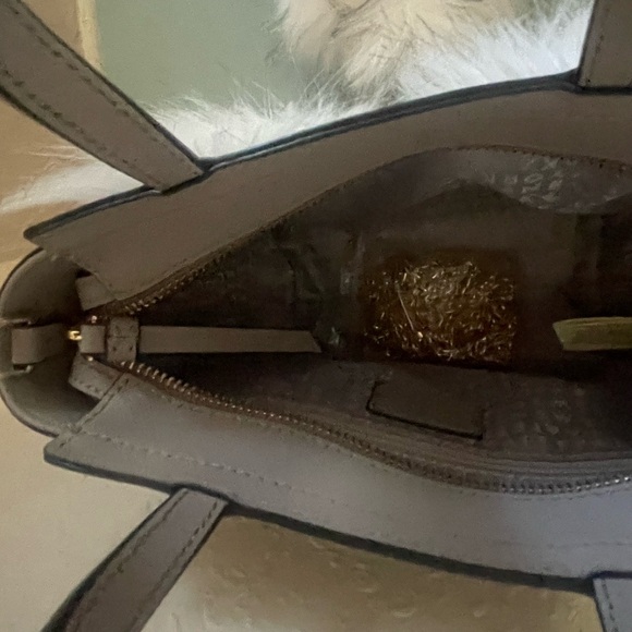 Kate Spade Gray Owl Design Handbag & Owl Keychain - Picture 7 of 10